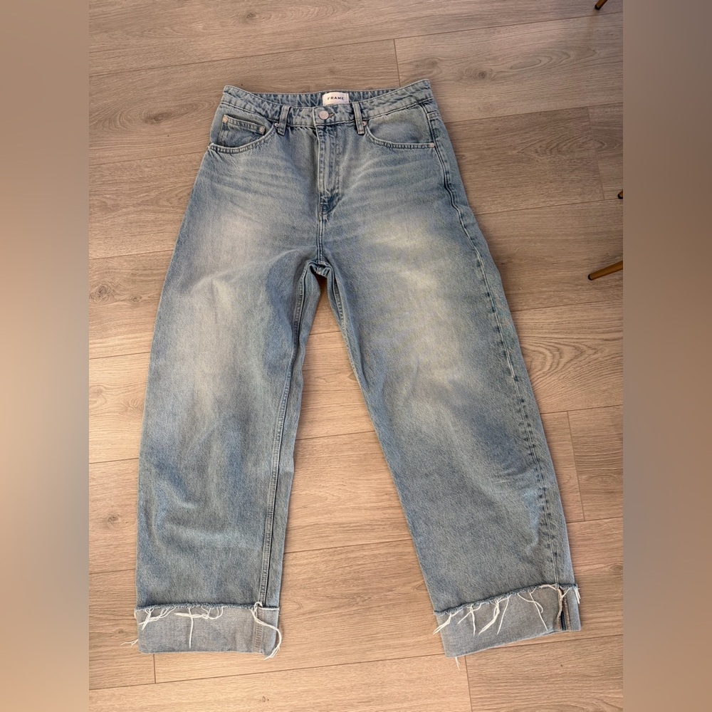 Frame The Bubble Cuff jeans